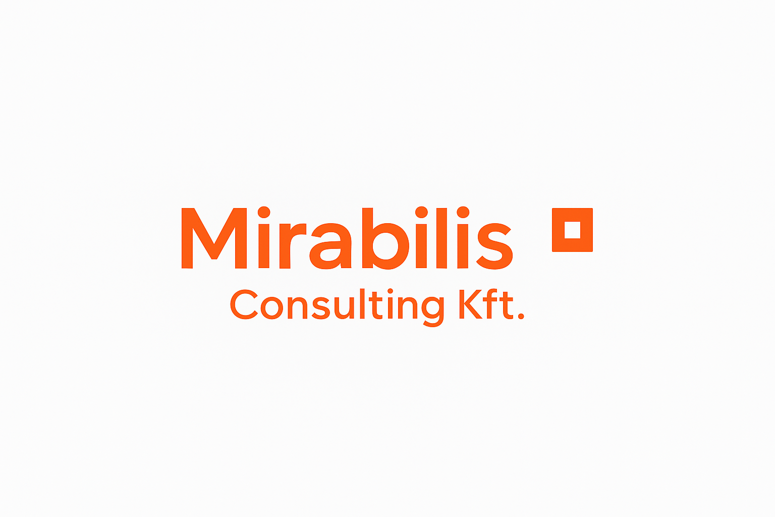 Mirabilis Consulting Szolgáltató Korlátolt Felelősségű Társaság